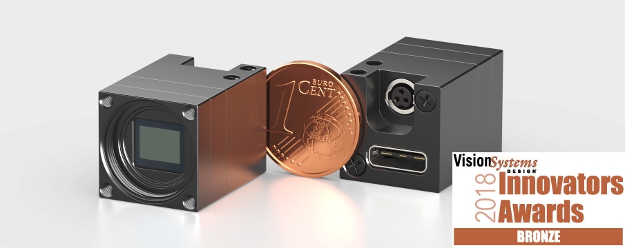 18 Mpix Subminiature USB3 camera small Vision Systems Design Awards 2018
